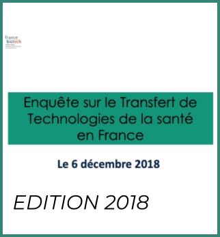 L’ENQUÊTE SUR LE TRANSFERT DE TECHNOLOGIE EN SANTÉ (2018)